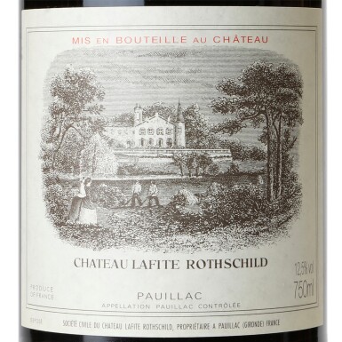 View full screen - View 1 of Lot 124. CHÂTEAU LAFITE 1981 .