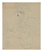 ANDY WARHOL | ELF WITH BEAN STALK