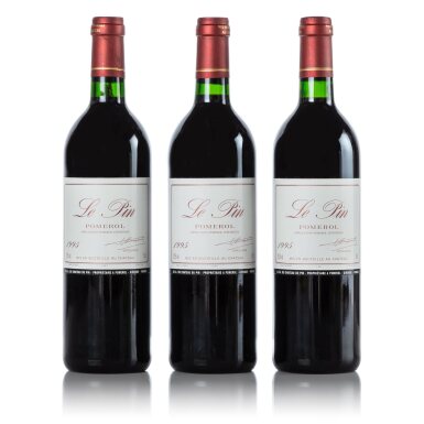 View full screen - View 1 of Lot 3602. Le Pin 1995 (3 BT).