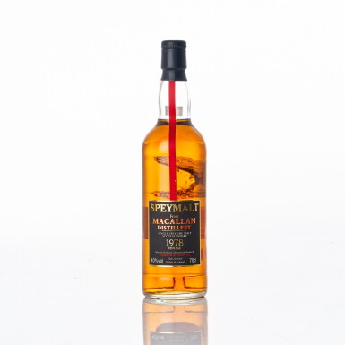 View full screen - View 1 of Lot 6188. Macallan Gordon & MacPhail Speymalt 40.0 abv 1978 (1 BT70).