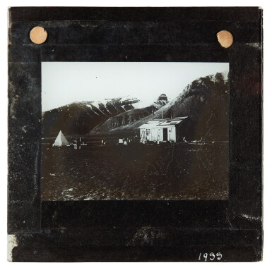 View full screen - View 1 of Lot 318. Arctic Expedition | Spitsbergen, 1933, a book and 56 lantern slides.