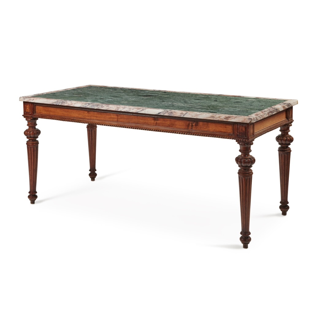 View full screen - View 1 of Lot 1975. A Continental Mahogany Centre Table, Circa 1840.
