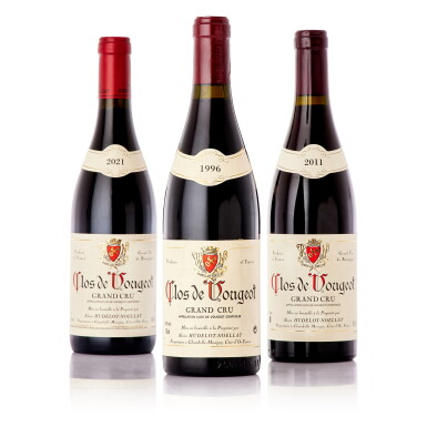 View full screen - View 1 of Lot 6638. Clos de Vougeot 2011 Domaine Hudelot-Noëllat (6 BT).