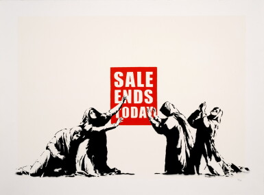 View full screen - View 1 of Lot 21. BANKSY | SALE ENDS.