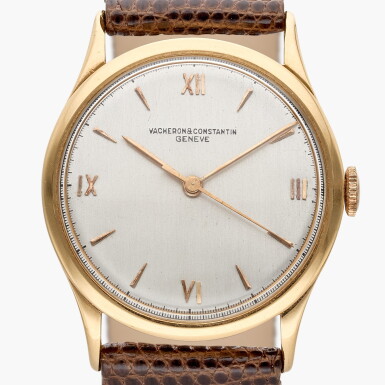 View full screen - View 1 of Lot 679. Reference 4217 | A yellow gold wristwatch, Circa 1960.