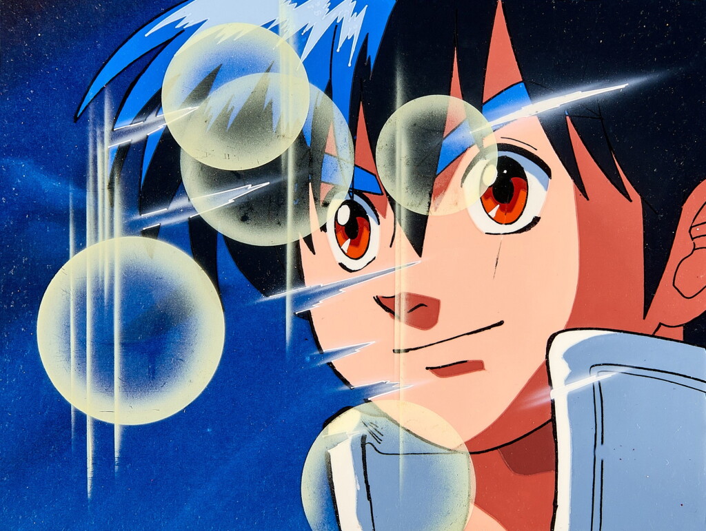 View full screen - View 1 of Lot 69. Liu Mao Xing Animation Cel with Printed Background | 劉昴星賽璐璐,附印刷背景.