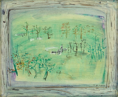 View full screen - View of Zao Wou-Ki 趙無極 | Sans titre 無題.