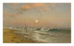 FRANCIS AUGUSTUS SILVA | EARLY MOONRISE, CONEY ISLAND