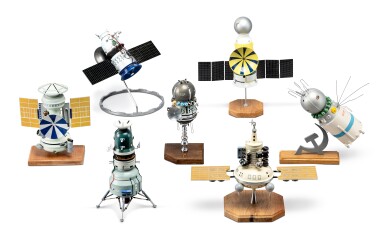 View full screen - View 1 of Lot 4. Assorted Soviet Spacecraft Models.