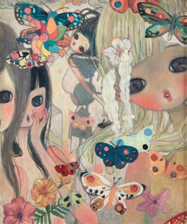 View full screen - View 1 of Lot 5517. Madam H and the Girls | H 女士與女孩們.