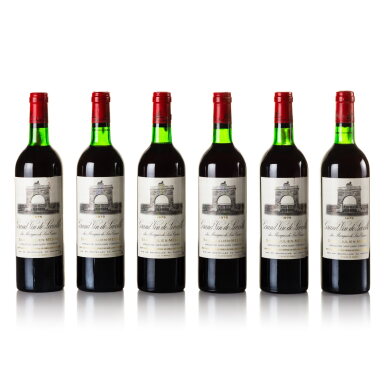 View full screen - View 1 of Lot 108. Château Léoville Las Cases 1975 (6 BT).