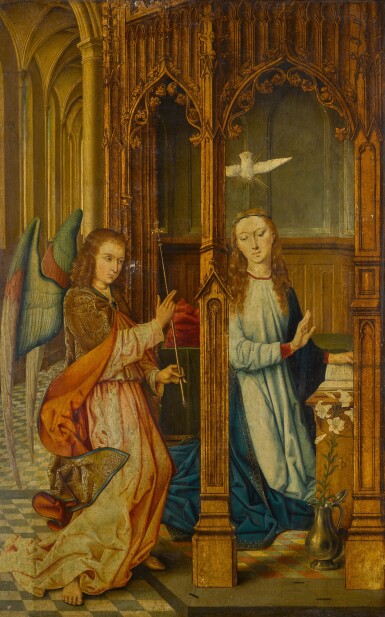 View full screen - View 1 of Lot 4. The Annunciation.