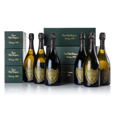 View full screen - View 1 of Lot 531. Dom Pérignon 1990 (6 BT).