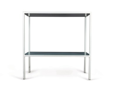 View full screen - View 1 of Lot 33. Desk and ceiling light, 1999.