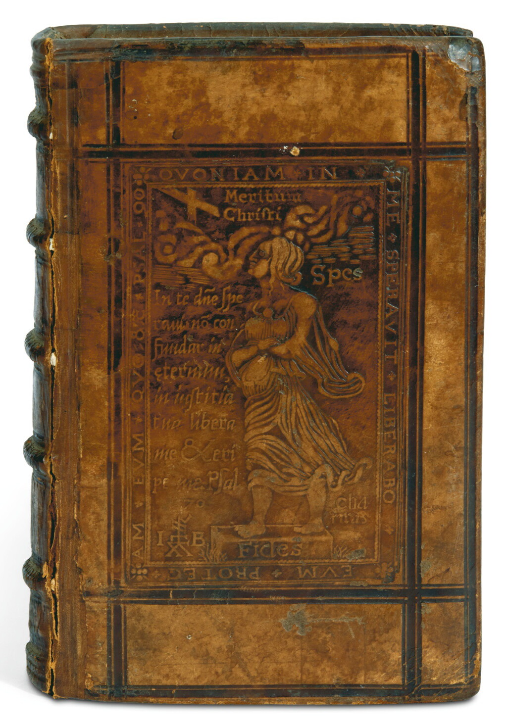 View full screen - View 1 of Lot 188. Erasmus, De ratione conscribendi epistolae, Antwerp, 1544, Spes panel binding, Ashburnham-Clements copy.