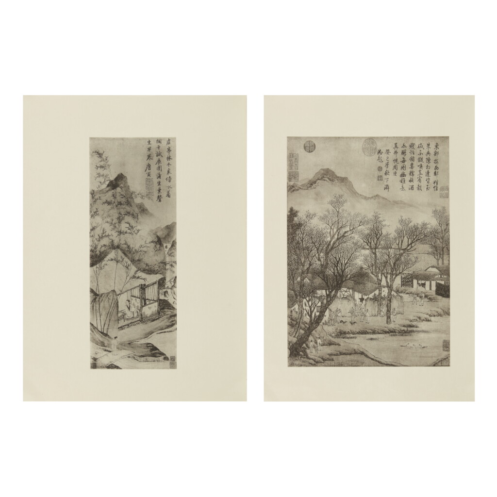 View full screen - View 1 of Lot 52. CHINESE PAINTING | (CATALOGUE OF THE WORKS OF CHINESE MASTER PAINTERS). TOKYO: OTSUKAKOGEISHA, 1929.