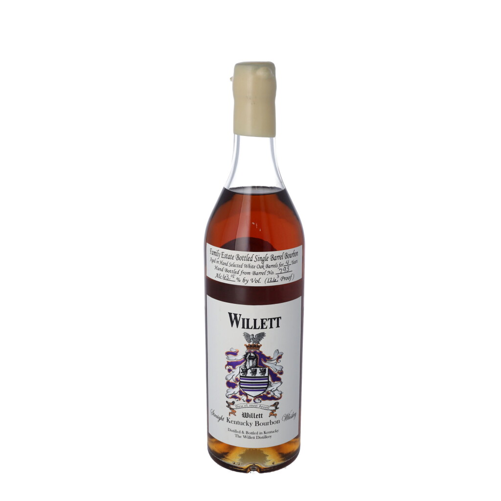 View full screen - View 1 of Lot 251. Willett Family Reserve 4 Year Old Single Barrel Bourbon #793 126.3 proof 2003 (1 BT75).