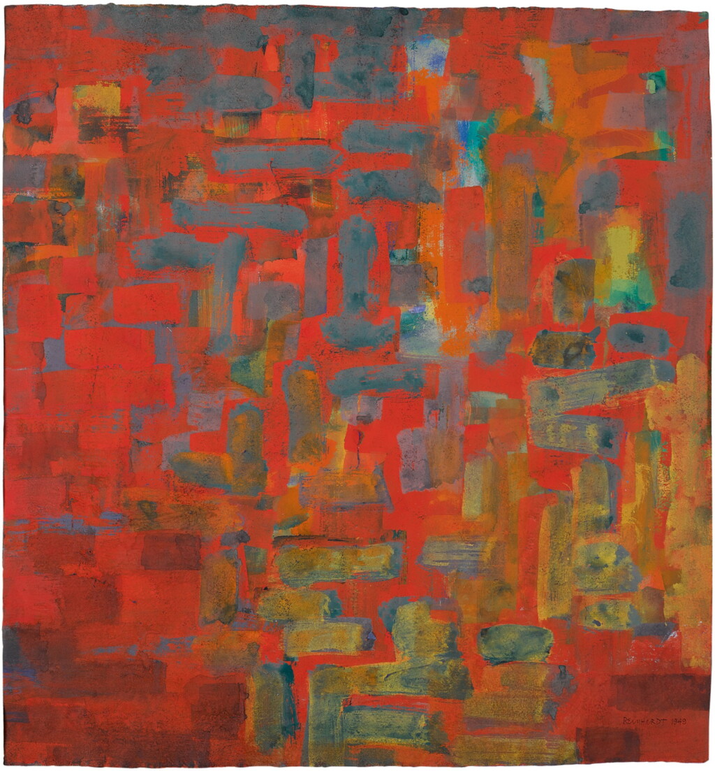 Voir en plein écran - Voir 1 du lot 201. AD REINHARDT | UNTITLED.