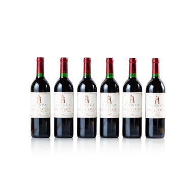 View full screen - View 1 of Lot 66. Château Latour 1992 (6 BT).