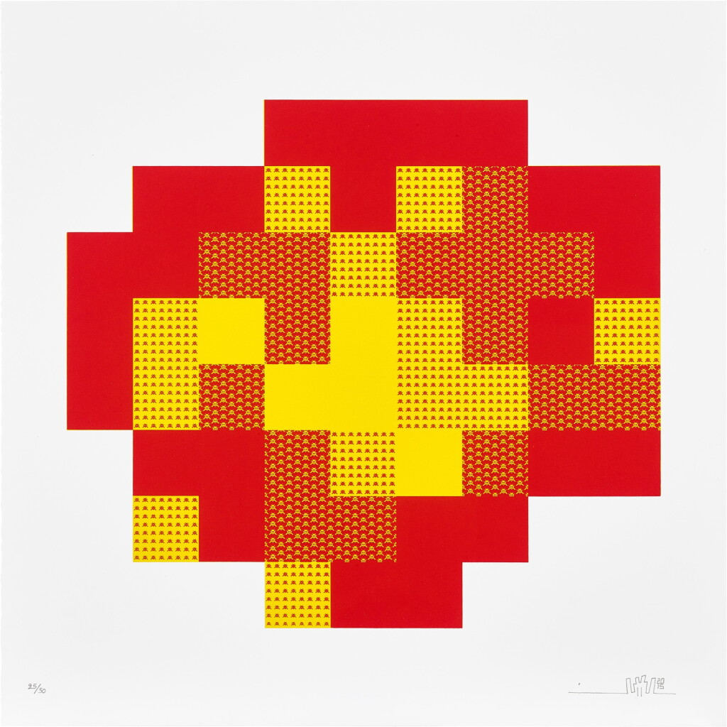 View full screen - View 1 of Lot 1045. INVADER | EXPLOSION 爆炸.