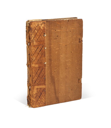 View full screen - View 1 of Lot 146. Lucanus, Pharsalia, Venice, 1498, contemporary half calf over wooden boards.