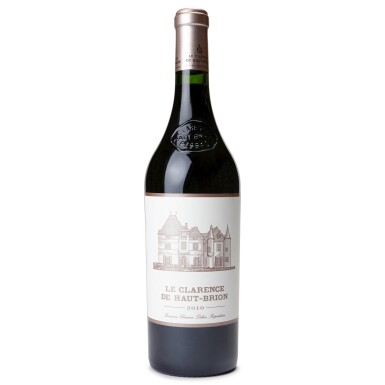 View full screen - View 1 of Lot 15. Le Clarence de Haut Brion 2010, Pessac-Leognan - 6 Bottles (0.75L).