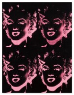 Four Pink Marilyns (Reversal Series)