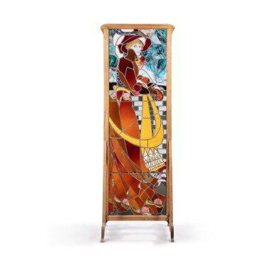View full screen - View 1 of Lot 81. Elegant Lady with a Hat | Elégante au chapeau.