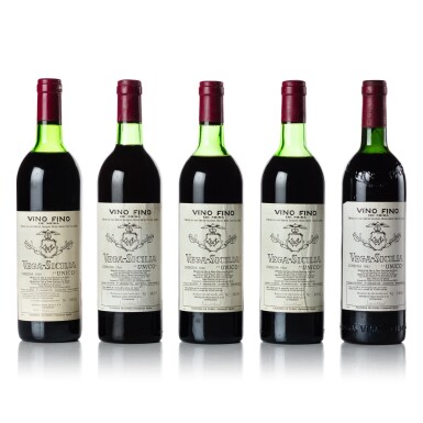 View full screen - View 1 of Lot 334. Vega Sicilia 'Unico' 1960 (5 BT).