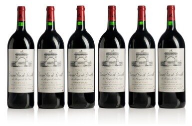 View full screen - View 1 of Lot 4. Château Léoville Las Cases 1996 (6 MAG).