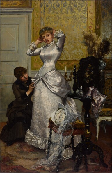 View full screen - View 1 of Lot 205. Dressing the Bride.