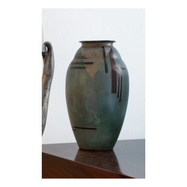 View full screen - View 1 of Lot 126. JEAN DUNAND | VASE.