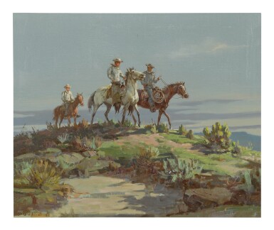 View full screen - View 1 of Lot 31. OLAF WIEGHORST | RIDERS.
