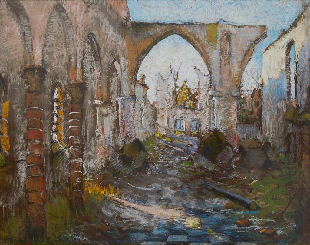 View full screen - View 1 of Lot 738. Adrien Jean Le Mayeur de Merprès 勒邁耶 | Ancient Ruins 遺址.