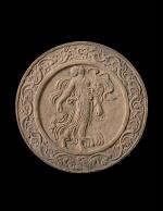 A ROMAN MARBLE CIRCULAR OSCILLUM, CIRCA 1ST CENTURY B.C.