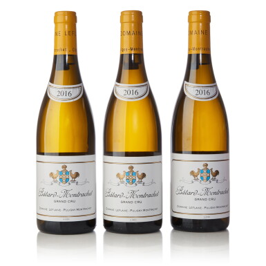 View full screen - View 1 of Lot 555. Bâtard Montrachet 2016 Domaine Leflaive (3 BT).