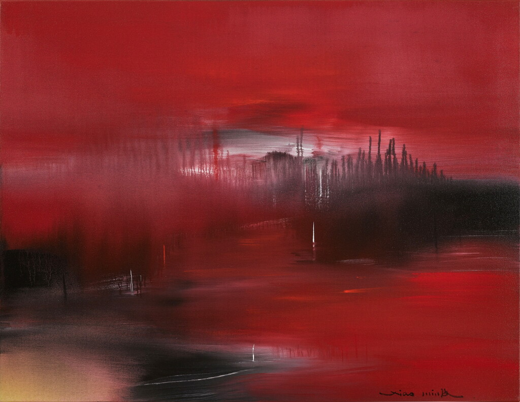 View full screen - View 1 of Lot 232. Feng Xiaomin 馮驍鳴 | Composition N°10.5.19 構圖N°10.5.19.
