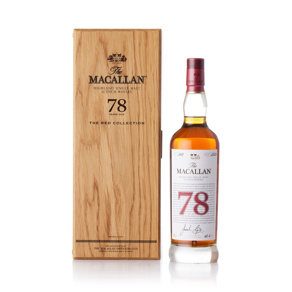 View full screen - View 1 of Lot 1203. The Macallan The Red Collection 78 Year Old 42.2 abv NV (1 BT70).