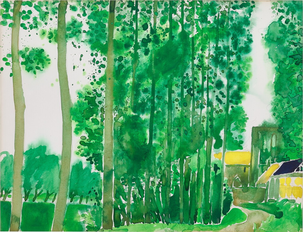 View full screen - View 1 of Lot 2001. André Brasilier 安德烈・布拉吉利 | Eglise 教堂.