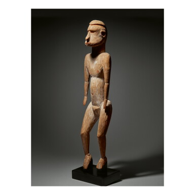 View full screen - View 1 of Lot 84. ASMAT ANCESTOR FIGURE.