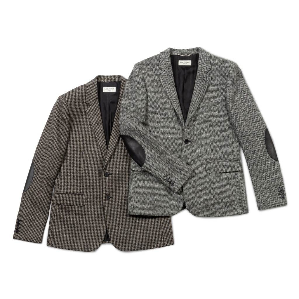 View full screen - View 1 of Lot 462. Two black wool jackets, circa 2000 |.