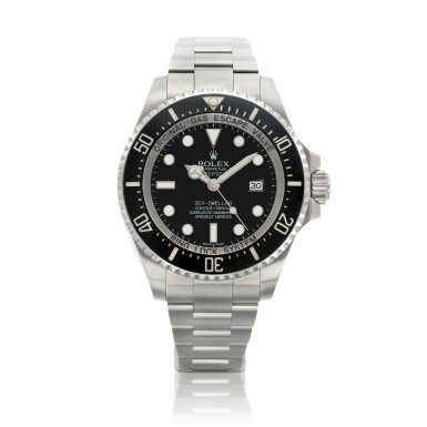 View full screen - View 1 of Lot 441. Sea-Dweller, ref. 116660 Stainless steel wristwatch with date and helium escape valve Circa 2009.