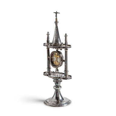 View full screen - View 1 of Lot 79. A Flemish silver reliquary, Antwerp, 1606-1607, maker's mark unidentified.