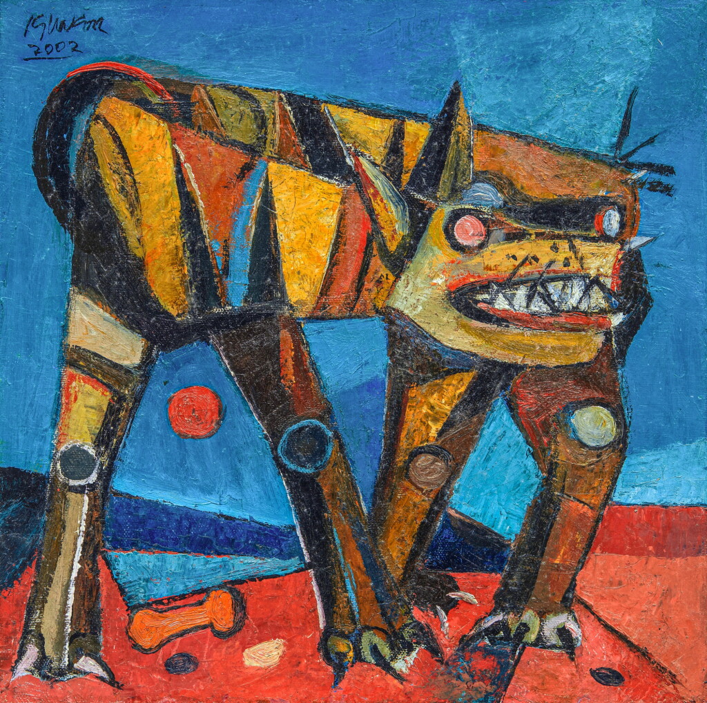 View full screen - View 1 of Lot 1034. Ang Kiukok 洪救國 | Dog 狗.