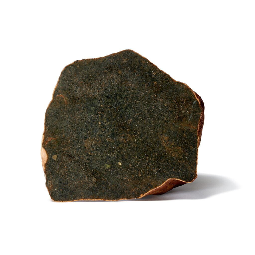 View full screen - View 1 of Lot 114. Belle Plaine Meteorite End Piece.