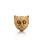 Antique Tiger's Eye Brooch | 古董 虎眼石胸針