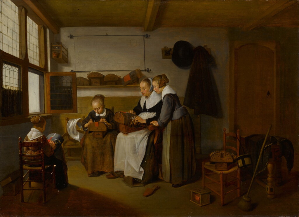 View full screen - View 1 of Lot 24. The Lacemaker's School.