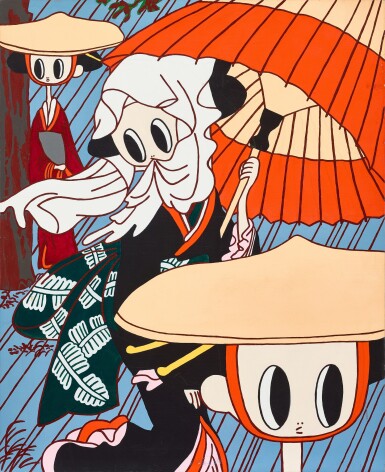 View full screen - View 1 of Lot 1058. Passing Rain | 過雲雨.