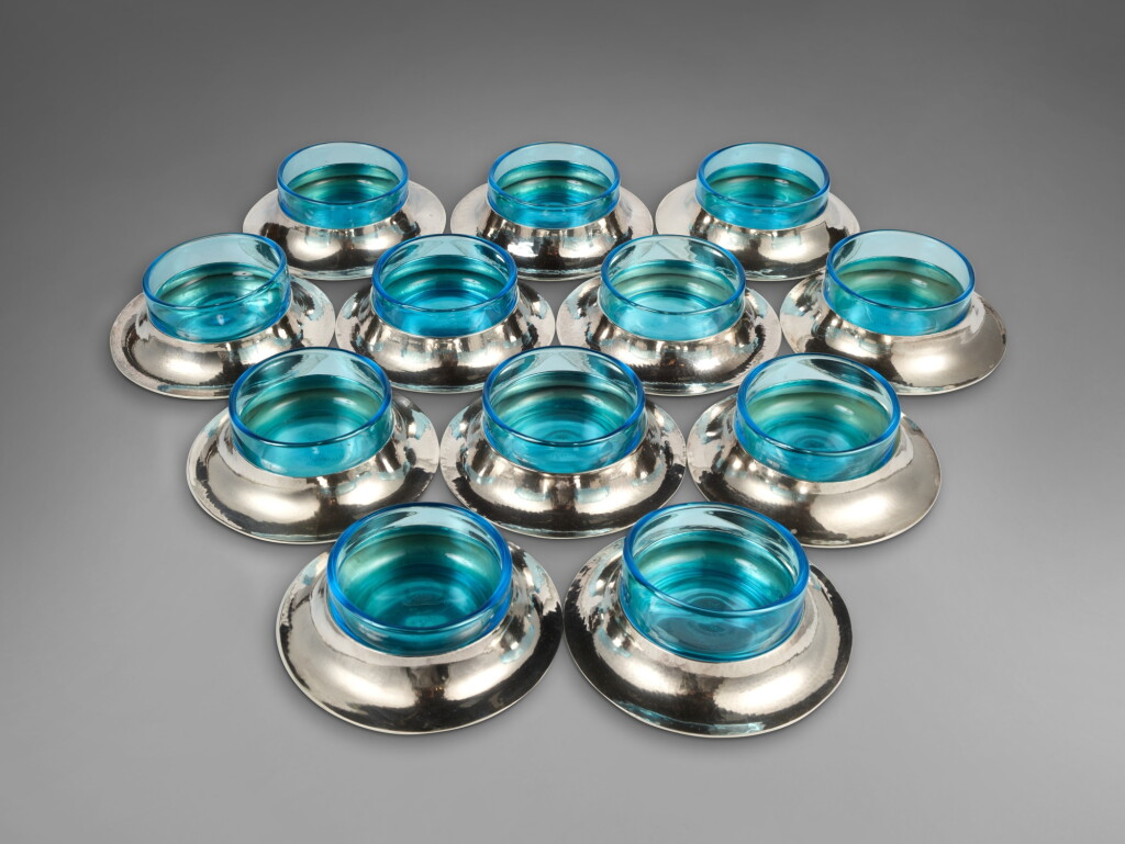 View full screen - View 1 of Lot 401. A Set of Twelve Italian Silver Bowls, Buccellati, Milan, 20th Century.