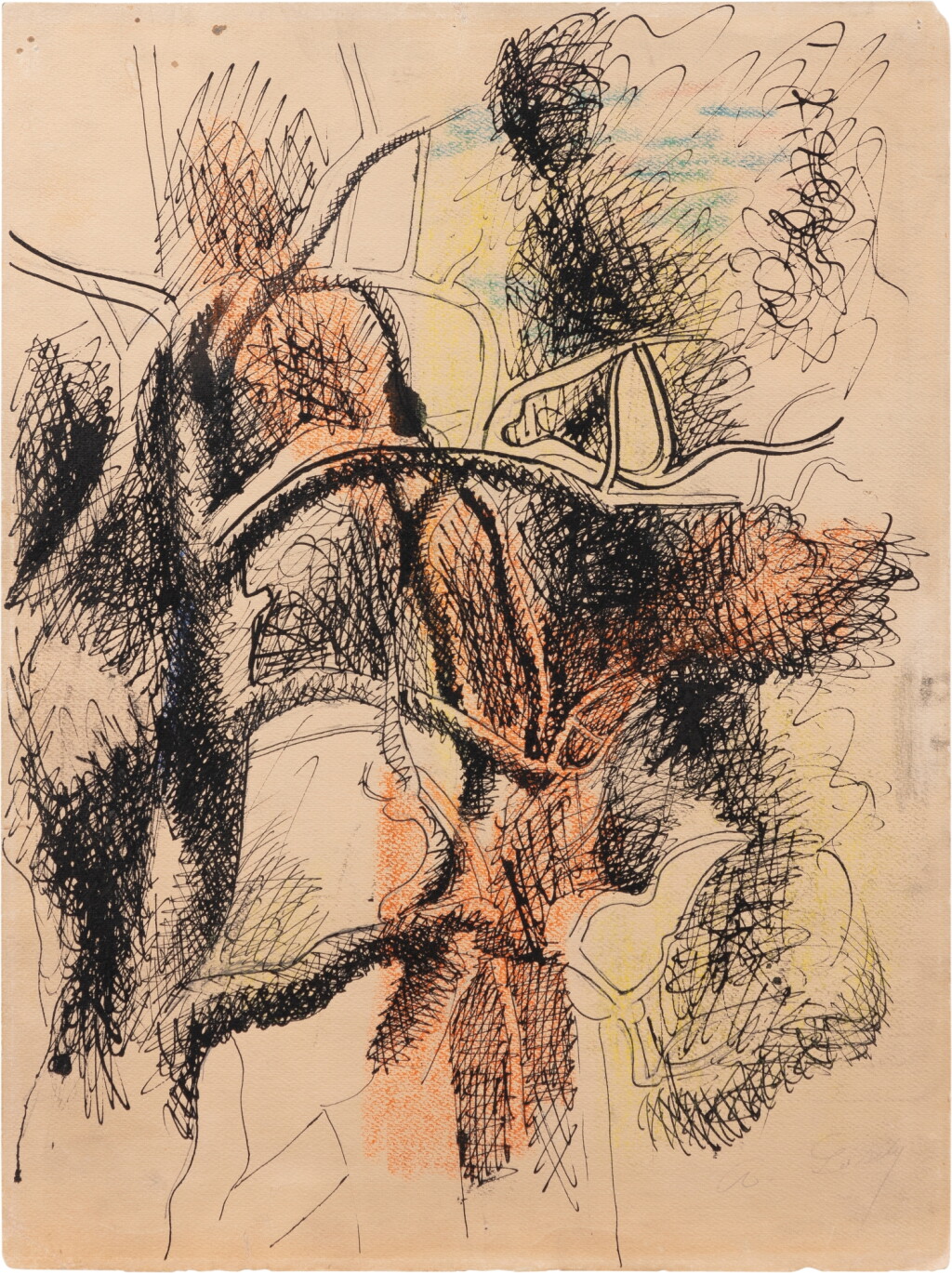View full screen - View 1 of Lot 396. Untitled (Apple Orchard).